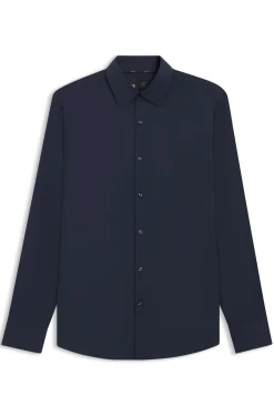 Slim-Fit Hemd aus funktionalem Stretch-Twill