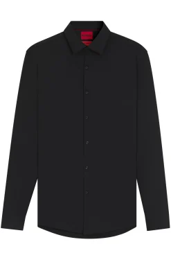 Slim-Fit Hemd aus funktionalem Stretch-Jersey