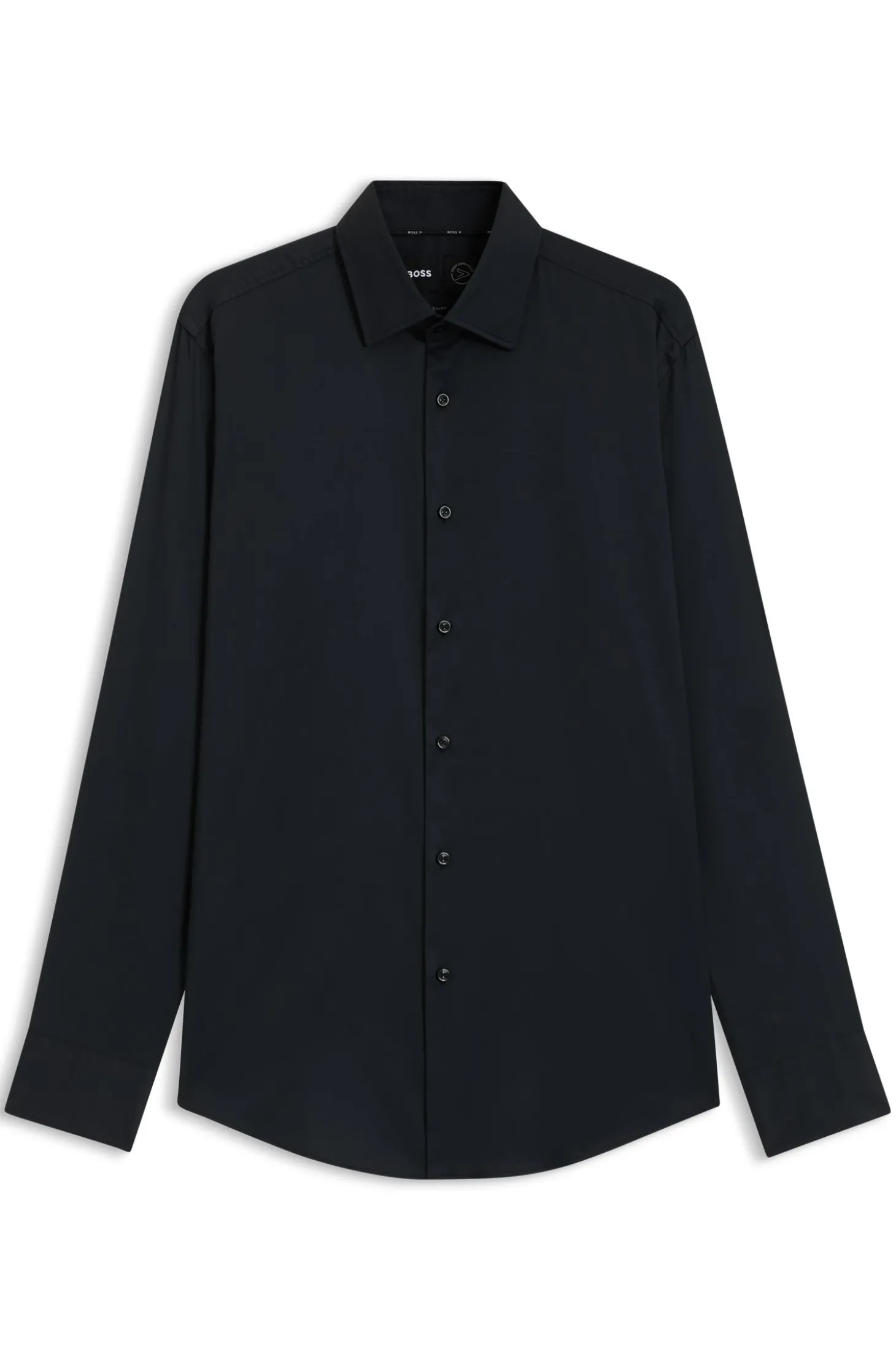 Slim-Fit Hemd aus funktionalem Stretch-Twill