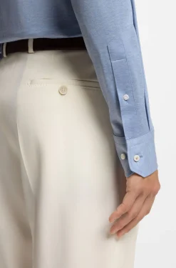 Slim-Fit Hemd aus in Italien gefertigter Baumwolle