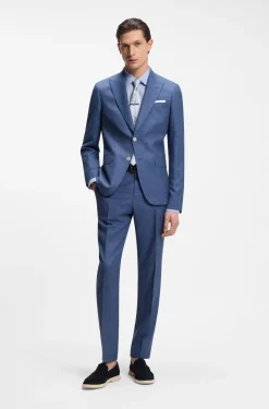 Slim-Fit Hemd aus in Italien gefertigtem Leinen