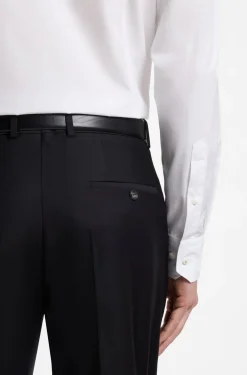 Slim-Fit Hemd aus italienischer Baumwoll-Popeline