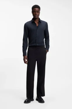Slim-Fit Hemd aus Stretch-Twill
