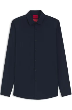 Slim-Fit Hemd aus Stretch-Twill
