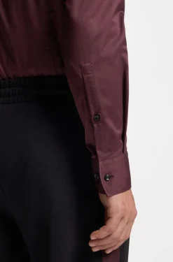 Slim-Fit Hemd aus Stretch-Twill
