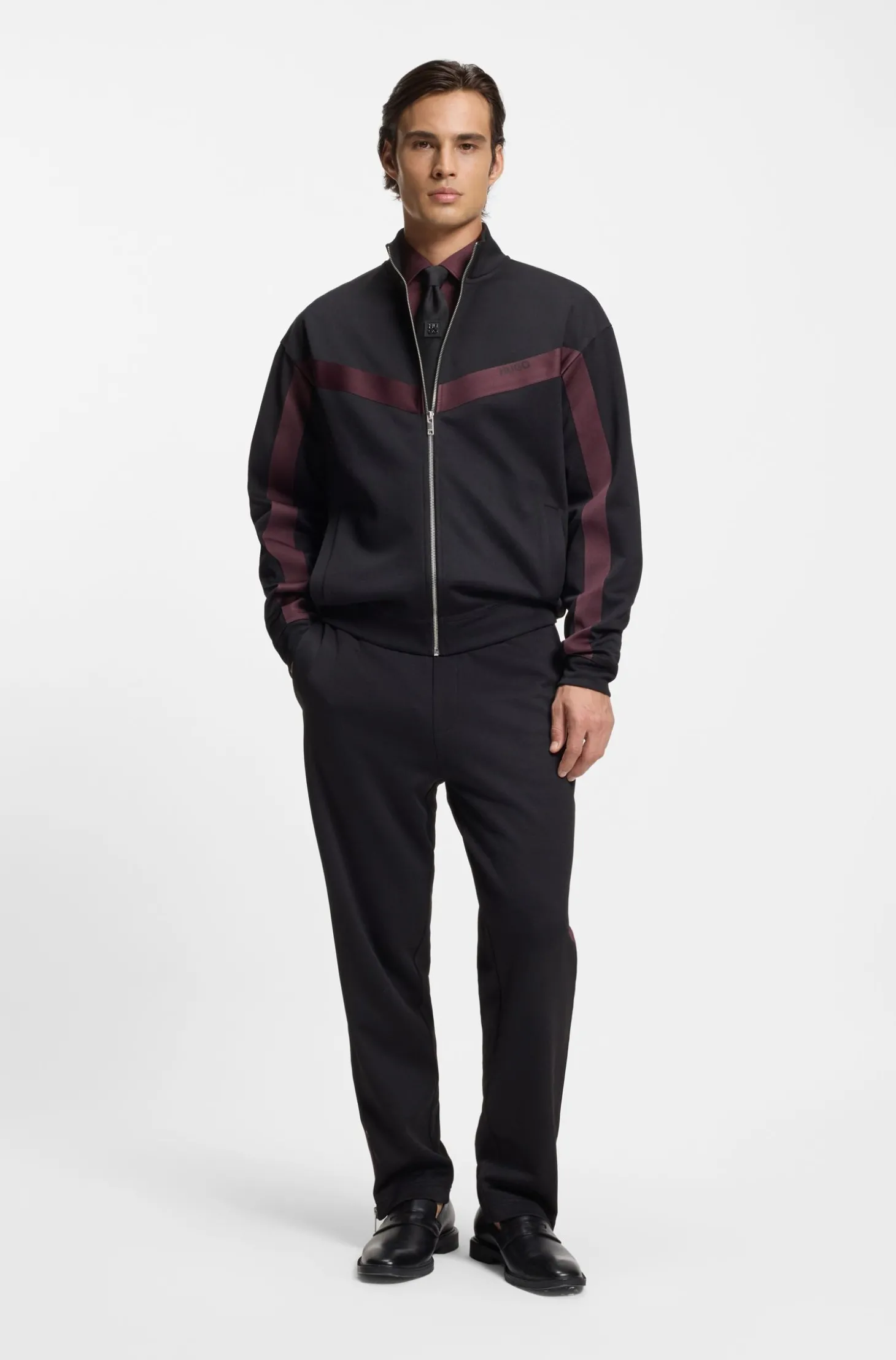 Slim-Fit Hemd aus Stretch-Twill