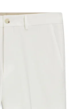 Slim-Fit Hose aus Baumwoll-Mix mit Kaschmir- und Elasthan-Anteil