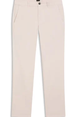 Slim-Fit Hose aus überfärbtem elastischem Satin