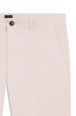 Slim-Fit Hose aus überfärbtem elastischem Satin