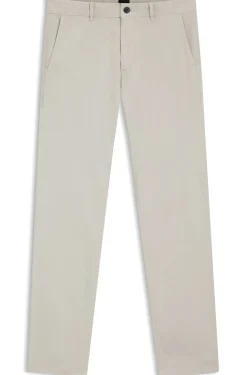 Slim-Fit Hose aus überfärbtem elastischem Satin