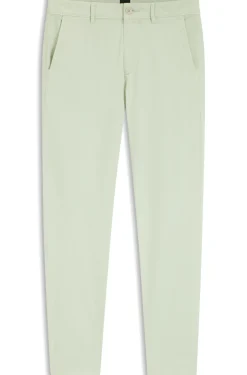 Slim-Fit Hose aus überfärbtem elastischem Satin