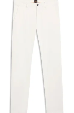 Slim-Fit Hose aus überfärbtem elastischem Satin