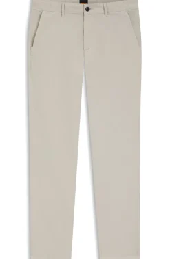 Slim-Fit Hose aus überfärbtem elastischem Satin