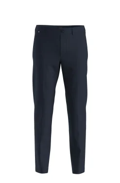 Slim-Fit Hose aus elastischer Baumwoll-Gabardine