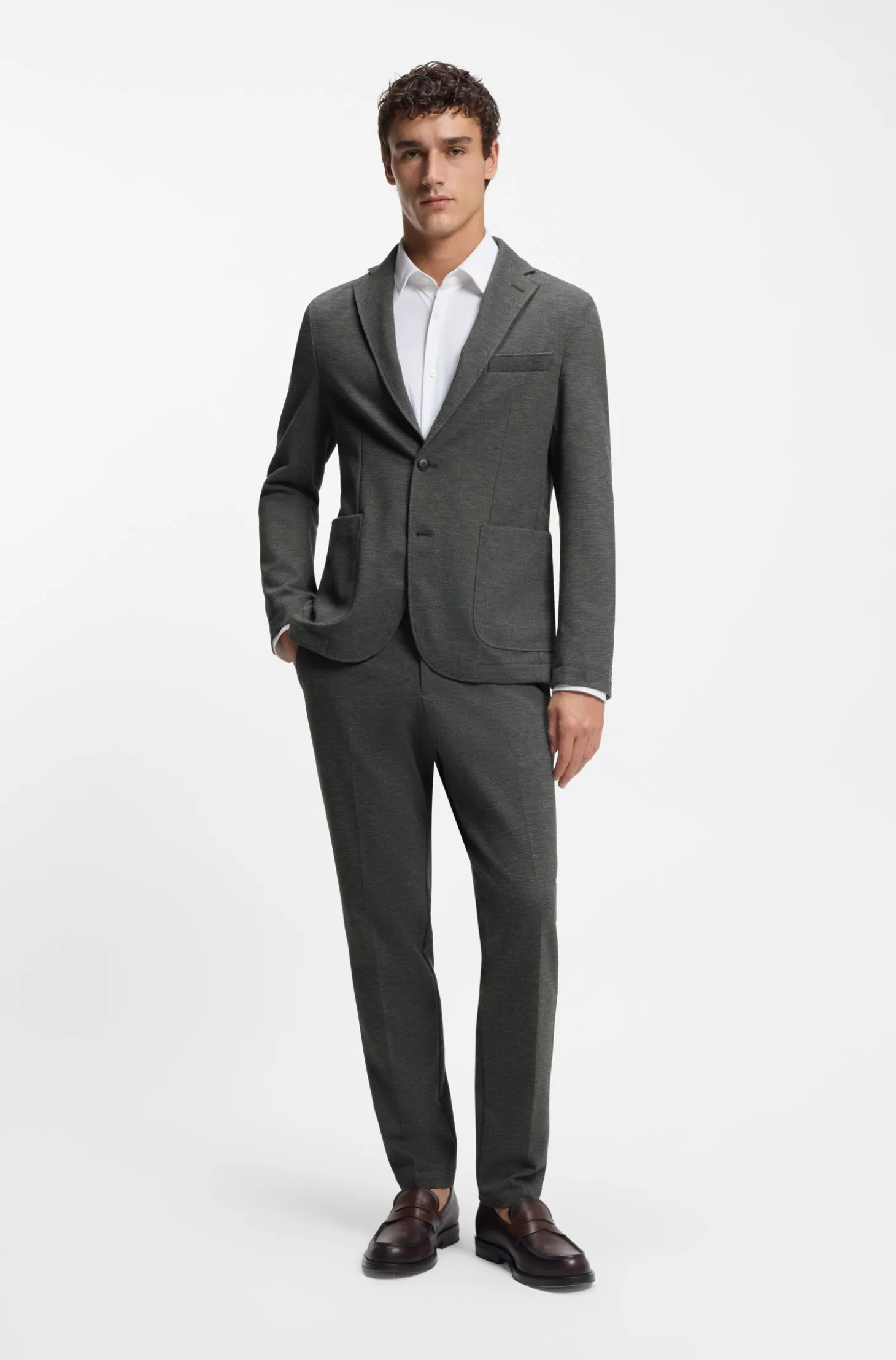 Slim-Fit Hose aus funktionalem Stretch-Gewebe