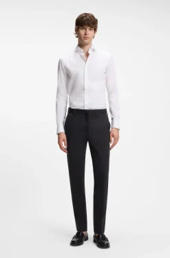 Slim-Fit Hose aus Performance-Stretch-Jersey