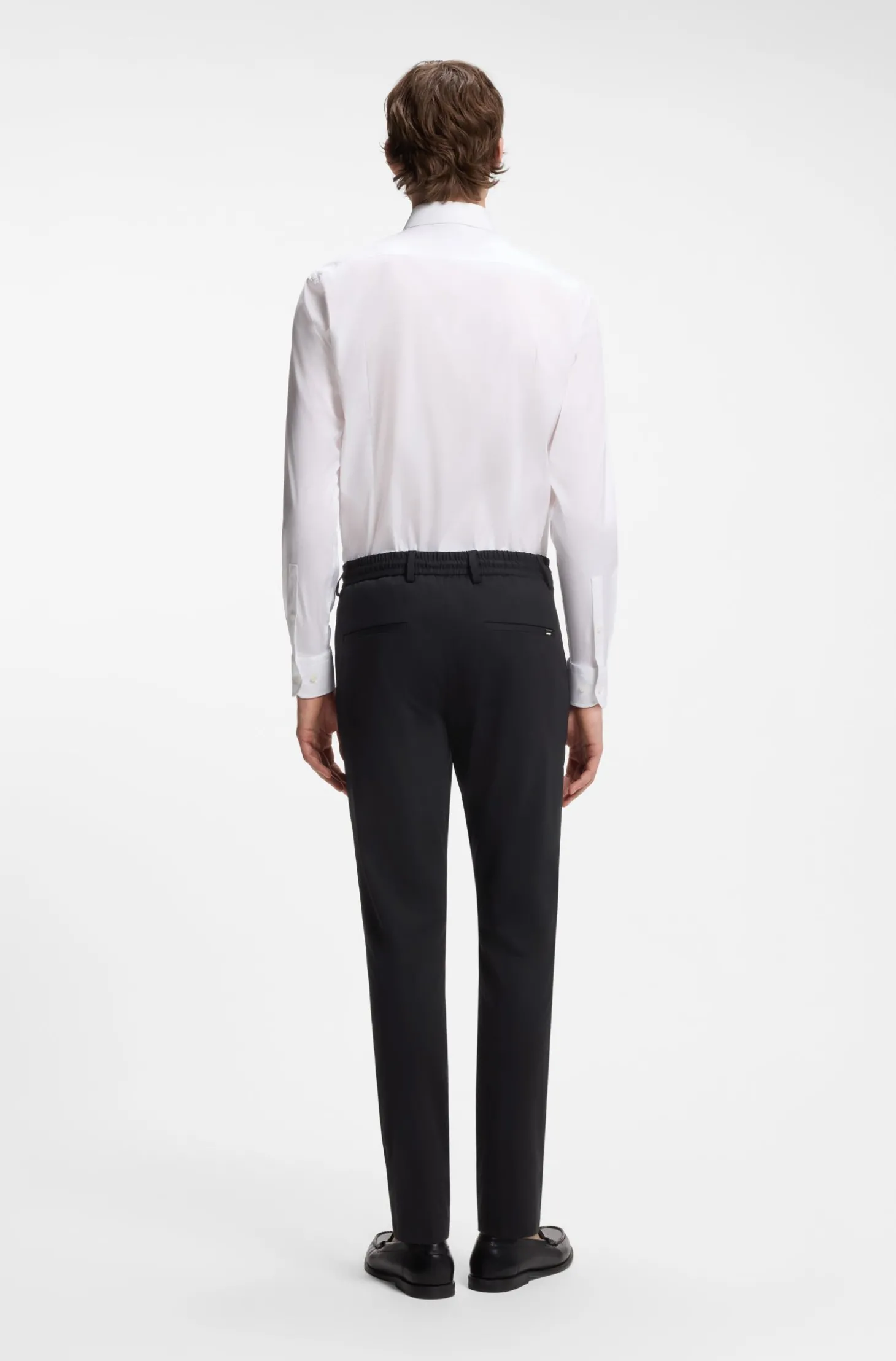 Slim-Fit Hose aus Performance-Stretch-Jersey