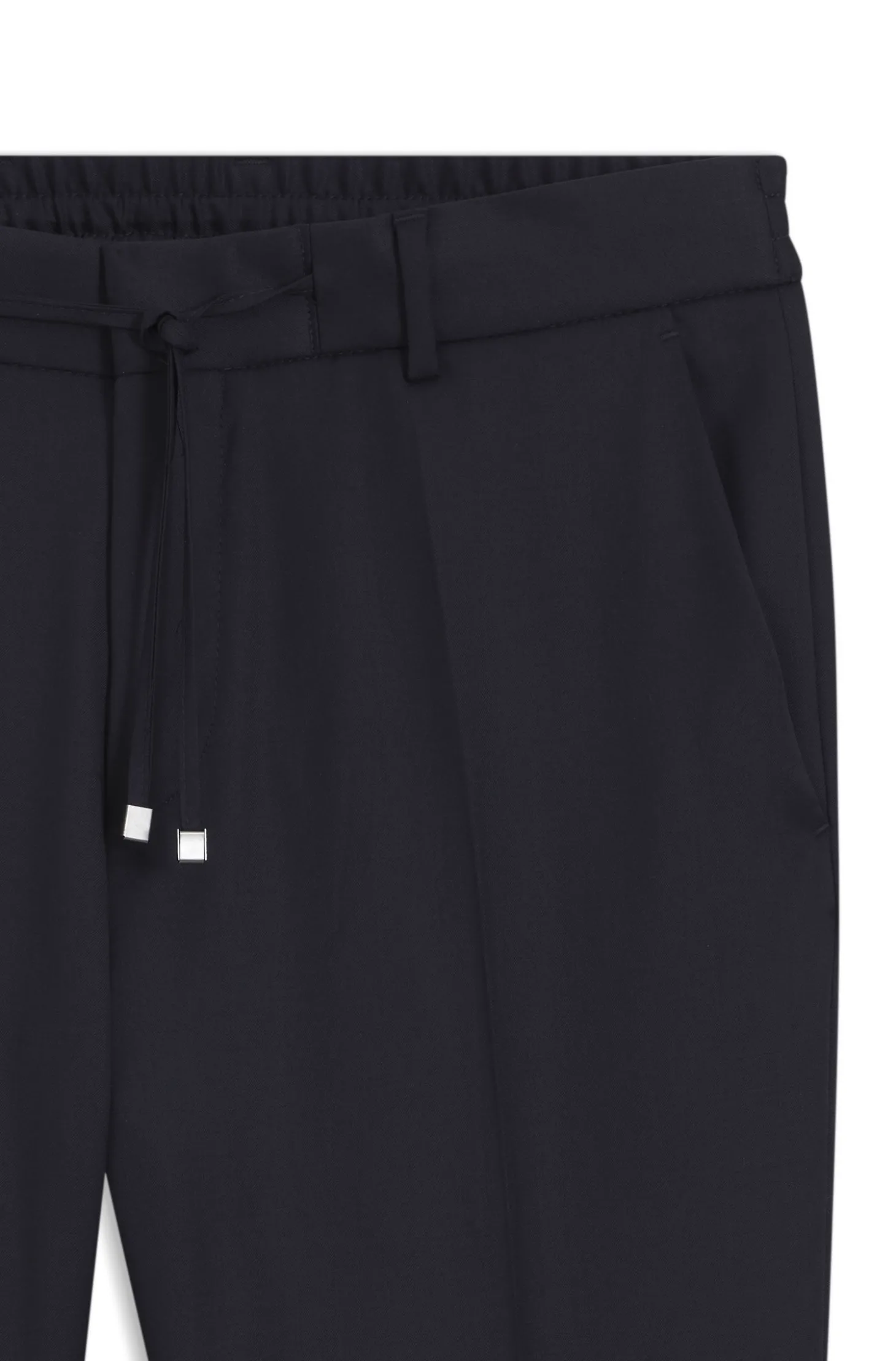 Slim-Fit Hose aus Schurwoll-Serge