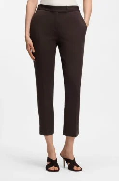 Slim-Fit Hose aus Stretch-Jersey