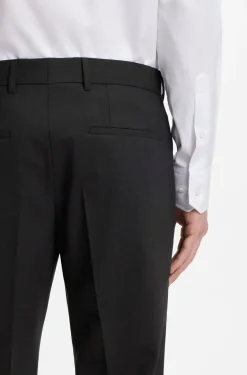 Slim-Fit Hose aus Stretch-Wolle