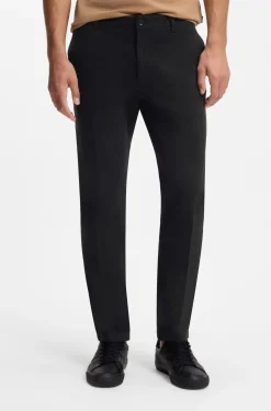 Slim-Fit Hose aus strukturierter Stretch-Baumwolle