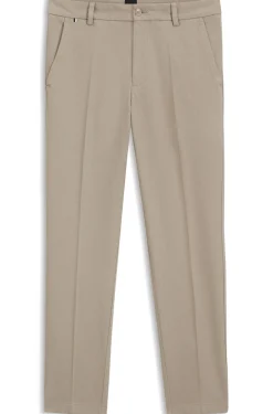Slim-Fit Hose aus strukturierter Stretch-Baumwolle