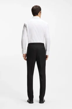 Slim-Fit Hose aus Twill mit Tunnelzugbund