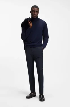 Slim-Fit Hose aus Vier-Wege-Stretch-Gewebe