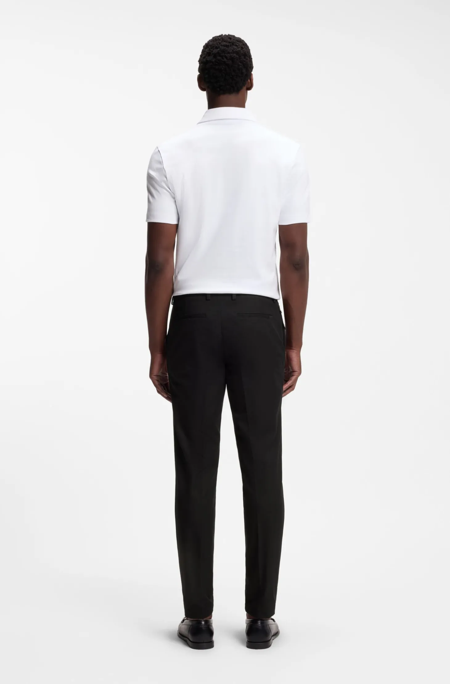 Slim-Fit Hose aus Vier-Wege-Stretch-Gewebe