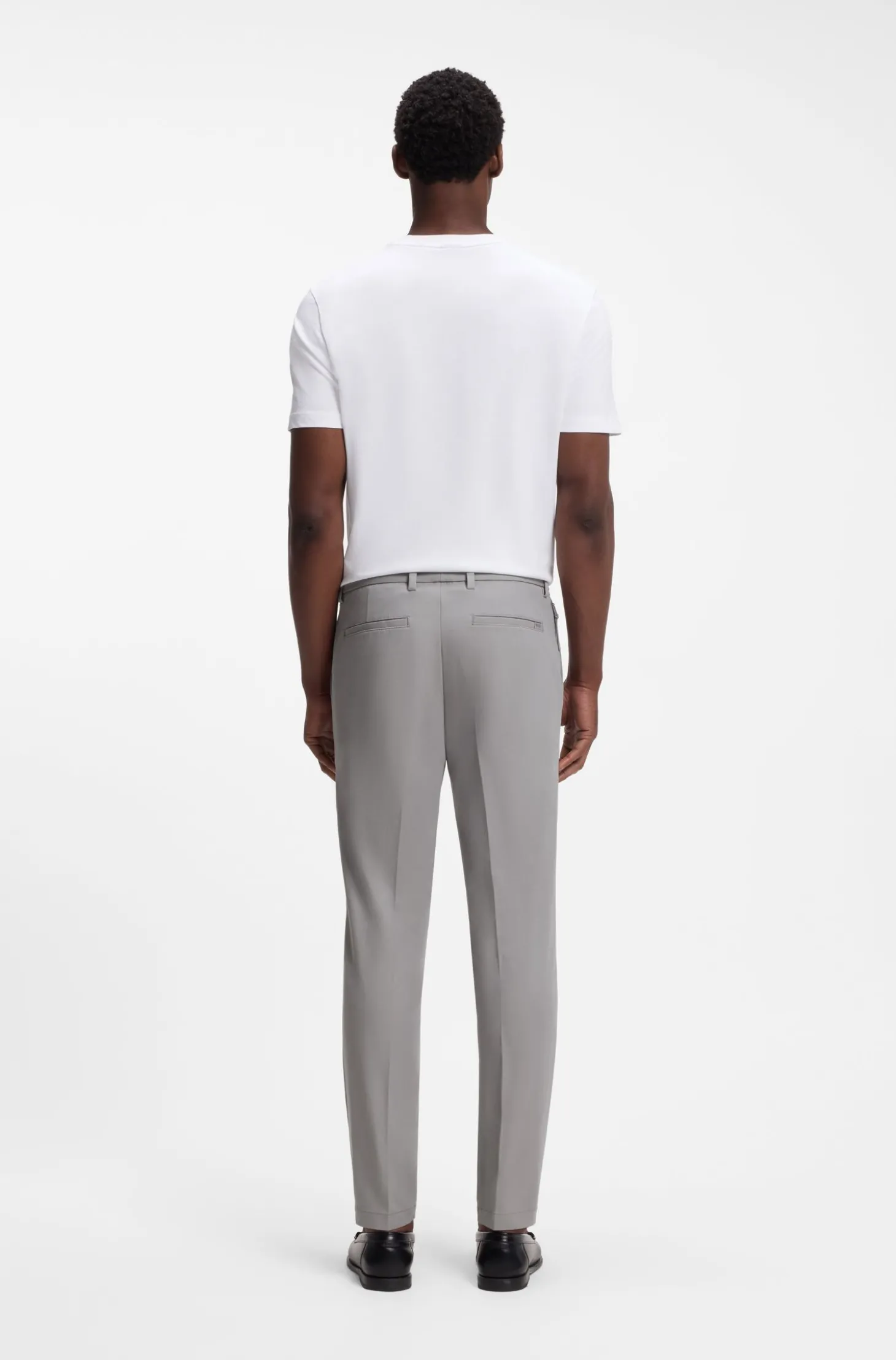 Slim-Fit Hose aus Vier-Wege-Stretch-Gewebe