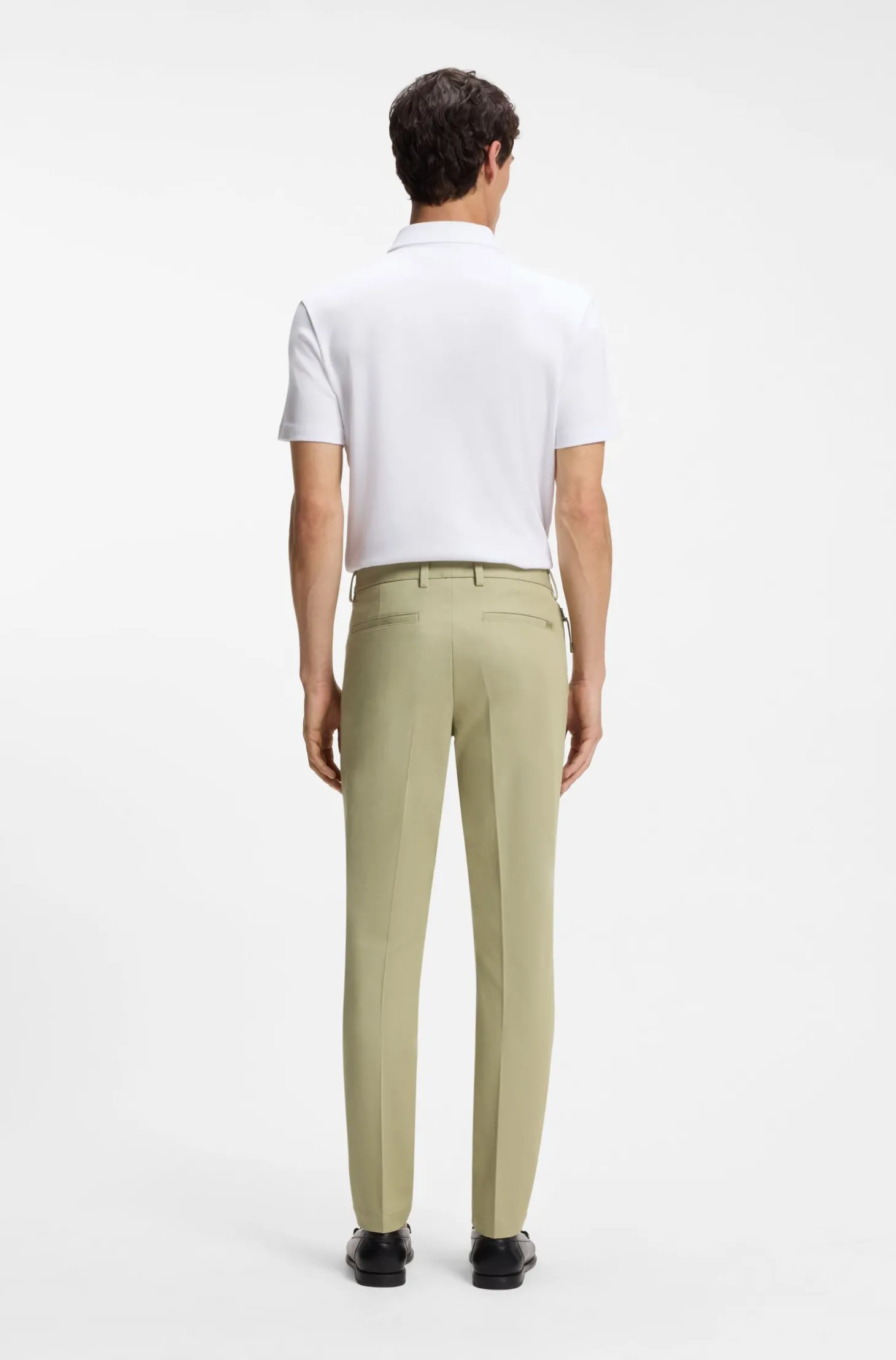 Slim-Fit Hose aus Vier-Wege-Stretch-Gewebe