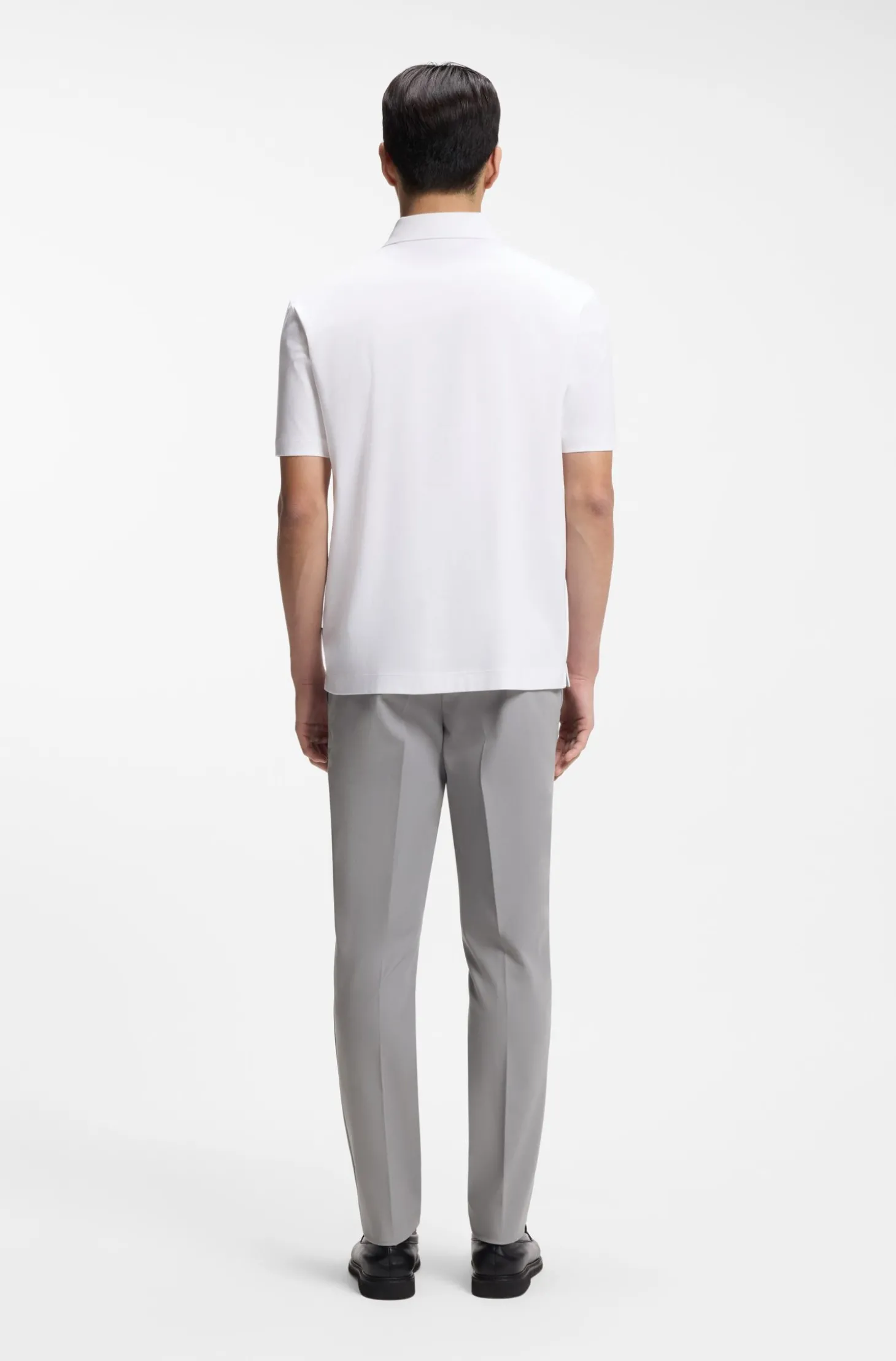 Slim-Fit Hose aus Vier-Wege-Stretch-Gewebe