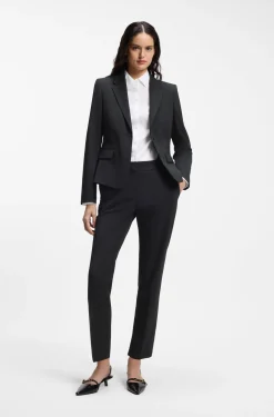 Slim-Fit Hose in Cropped-Länge