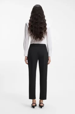 Slim-Fit Hose in Cropped-Länge