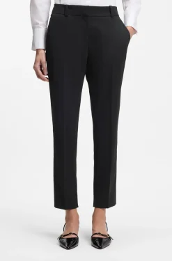 Slim-Fit Hose in Cropped-Länge