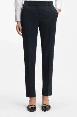 Slim-Fit Hose in Cropped-Länge