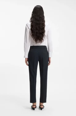 Slim-Fit Hose in Cropped-Länge