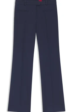 Slim-Fit Hose mit geradem Beinverlauf