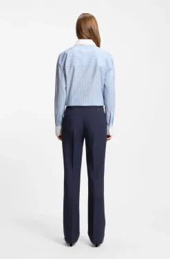 Slim-Fit Hose mit geradem Beinverlauf