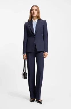 Slim-Fit Hose mit geradem Beinverlauf