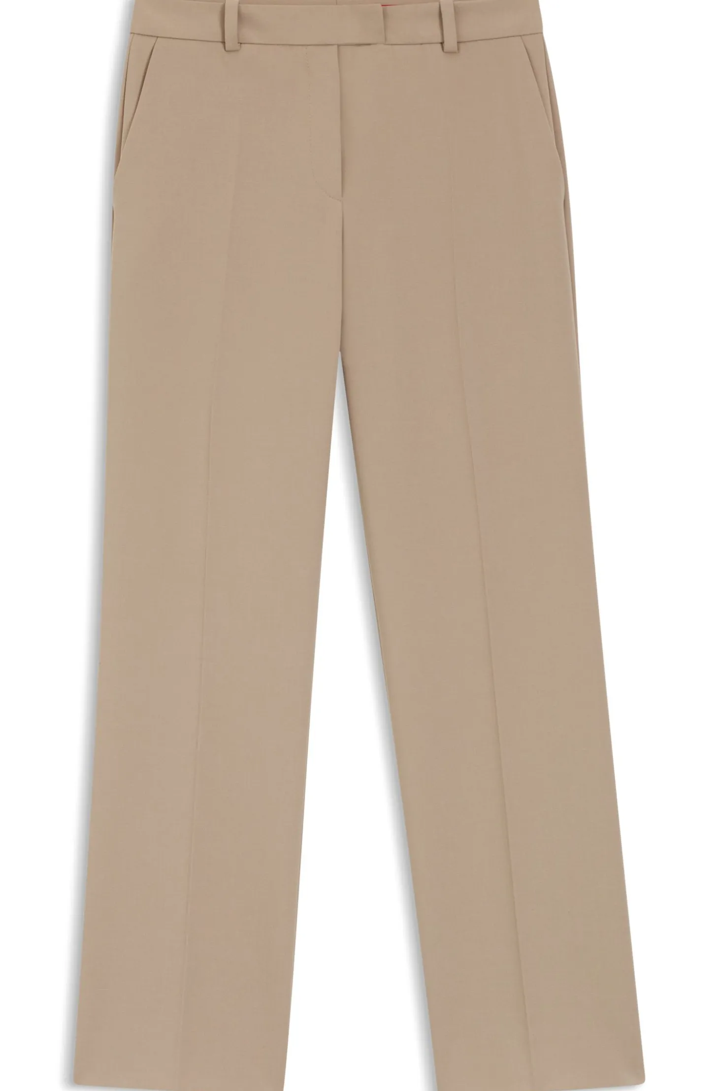 Slim-Fit Hose mit geradem Beinverlauf