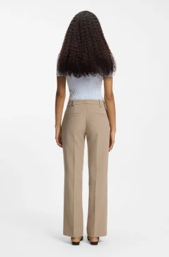 Slim-Fit Hose mit geradem Beinverlauf