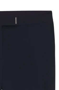 Slim-Fit Hose mit geschlitztem Saum