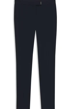 Slim-Fit Hose mit geschlitztem Saum
