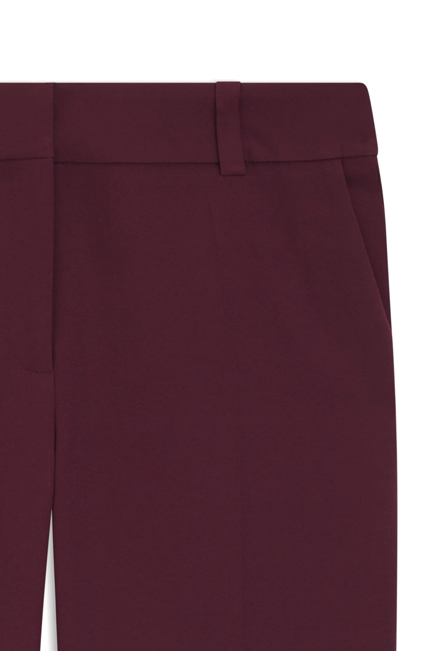 Slim-Fit Hose mit Reißverschluss am Saum