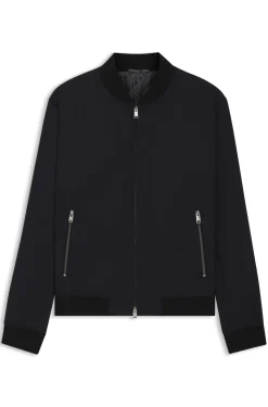 Slim-Fit Jacke aus Performance-Stretch-Jersey