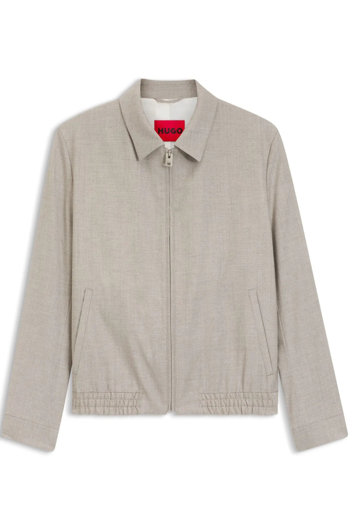 Slim-Fit Jacke aus Stretch-Twill