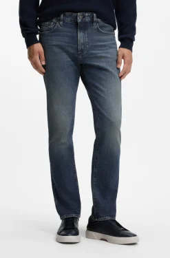 Slim-Fit Jeans aus italienischem Comfort-Stretch-Denim