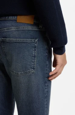 Slim-Fit Jeans aus italienischem Comfort-Stretch-Denim
