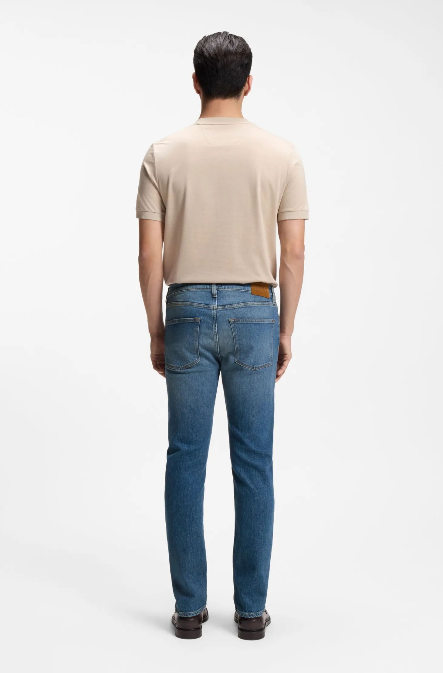 Slim-Fit Jeans aus softem Stretch-Denim